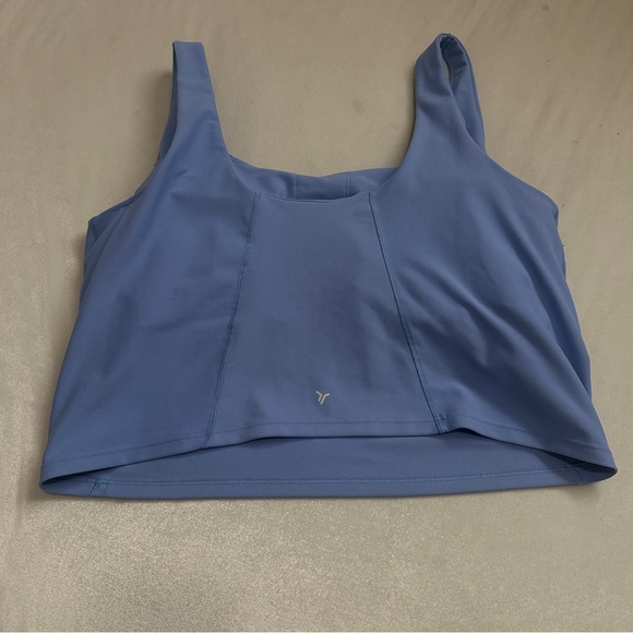 Old Navy Light Blue Periwinkle Active Powersoft go Dry Activewear Tank Top - Picture 3 of 3